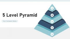 5 Level Pyramid Goals Business Ppt PowerPoint Presentation Complete Deck With Slides