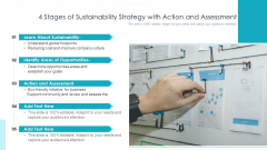 5 Stages Of Sustainability Strategy With Action And Assessment Ppt Model Graphic Tips PDF 5 Stages Of Sustainability Strategy With Action And Assessment Ppt Model Graphic Tips PDF