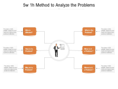 5w 1h Method To Analyze The Problems Ppt PowerPoint Presentation Inspiration Outline PDF 5w 1h Method To Analyze The Problems Ppt PowerPoint Presentation Inspiration Outline PDF