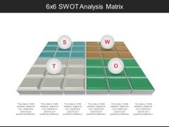 6X6 Swot Analysis Matrix Ppt PowerPoint Presentation Layouts Example File 6X6 Swot Analysis Matrix Ppt PowerPoint Presentation Layouts Example File