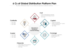 6 Cs Of Global Distribution Platform Plan Ppt PowerPoint Presentation File Slideshow PDF 6 Cs Of Global Distribution Platform Plan Ppt PowerPoint Presentation File Slideshow PDF