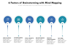 6 Factors Of Brainstorming With Mind Mapping Ppt PowerPoint Presentation Gallery Structure PDF 6 Factors Of Brainstorming With Mind Mapping Ppt PowerPoint Presentation Gallery Structure PDF