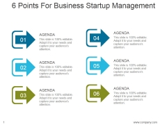 6 Points For Business Startup Management Ppt PowerPoint Presentation Professional 6 Points For Business Startup Management Ppt PowerPoint Presentation Professional