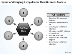 6 Steps Linear Flow Business Process Relative Circular Arrow PowerPoint Slides 6 Steps Linear Flow Business Process Relative Circular Arrow PowerPoint Slides