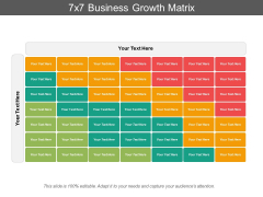 7X7 Business Growth Matrix Ppt PowerPoint Presentation Outline Graphics 7X7 Business Growth Matrix Ppt PowerPoint Presentation Outline Graphics