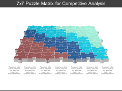 7X7 Puzzle Matrix For Competitive Analysis Ppt PowerPoint Presentation Inspiration Template 7X7 Puzzle Matrix For Competitive Analysis Ppt PowerPoint Presentation Inspiration Template
