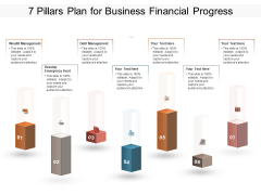 7 Pillars Plan For Business Financial Progress Ppt PowerPoint Presentation Ideas Graphic Images 7 Pillars Plan For Business Financial Progress Ppt PowerPoint Presentation Ideas Graphic Images