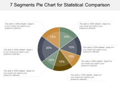 7 Segments Pie Chart For Statistical Comparison Ppt PowerPoint Presentation Gallery Visual Aids 7 Segments Pie Chart For Statistical Comparison Ppt PowerPoint Presentation Gallery Visual Aids