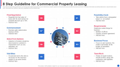 8 Step Guideline For Commercial Property Leasing Structure PDF 8 Step Guideline For Commercial Property Leasing Structure PDF