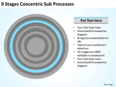9 Stages Concentric Sub Processes Online Business Plan PowerPoint Slides 9 Stages Concentric Sub Processes Online Business Plan PowerPoint Slides