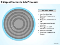 9 Stages Concentric Sub Processes Ppt Business Plan Marketing PowerPoint Templates 9 Stages Concentric Sub Processes Ppt Business Plan Marketing PowerPoint Templates