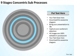 9 Stages Concentric Sub Processes Ppt Business Plan PowerPoint Slides 9 Stages Concentric Sub Processes Ppt Business Plan PowerPoint Slides