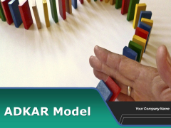 ADKAR Model Ppt PowerPoint Presentation Complete Deck