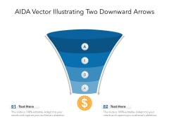 AIDA Vector Illustrating Two Downward Arrows Ppt PowerPoint Presentation File Ideas PDF AIDA Vector Illustrating Two Downward Arrows Ppt PowerPoint Presentation File Ideas PDF