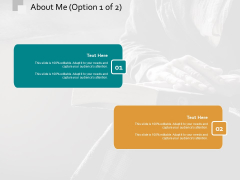 About Me Business Ppt PowerPoint Presentation Infographic Template Visual Aids