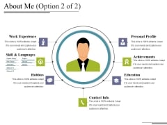 About Me Template 2 Ppt PowerPoint Presentation Slides Show
