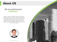 About Us Style For Professional Company Powerpoint Slides About Us Style For Professional Company Powerpoint Slides