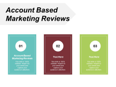 Account Based Marketing Reviews Ppt PowerPoint Presentation Outline Brochure Cpb