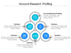 Account Research Profiling Ppt PowerPoint Presentation Icon Skills Cpb Account Research Profiling Ppt PowerPoint Presentation Icon Skills Cpb