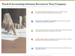 Accounting Advisory Services For Organization Need Of Accounting Advisory Services In Your Company Structure PDF