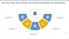 Accounting Team Roles And Responsibilities For Enterprise Formats PDF