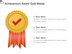 gold medal powerpoint templates slides and graphics gold medal templates