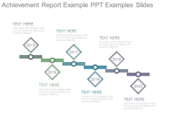 Achievement Report Example Ppt Examples Slides
