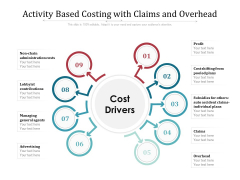 Activity Based Costing With Claims And Overhead Ppt PowerPoint Presentation Portfolio Example PDF Activity Based Costing With Claims And Overhead Ppt PowerPoint Presentation Portfolio Example PDF
