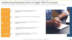 Addressing Requirements Of Agile ITSM Processes Ideas PDF