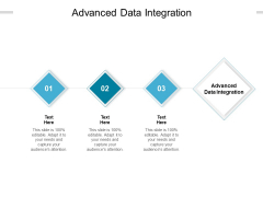 Advanced Data Integration Ppt PowerPoint Presentation Inspiration Smartart Cpb Pdf