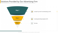 Agency Pitch Deck PPT Solutions Provided By Our Advertising Firm Ideas PDF Agency Pitch Deck PPT Solutions Provided By Our Advertising Firm Ideas PDF
