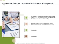 Agenda For Effective Corporate Turnaround Management Ppt Styles Examples PDF Agenda For Effective Corporate Turnaround Management Ppt Styles Examples PDF