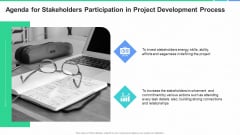 Agenda For Stakeholders Participation In Project Development Process Ppt Layouts Grid PDF Agenda For Stakeholders Participation In Project Development Process Ppt Layouts Grid PDF