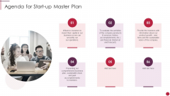 Agenda For Start Up Master Plan Template PDF Agenda For Start Up Master Plan Template PDF