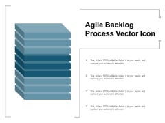 Agile Backlog Process Vector Icon Ppt PowerPoint Presentation Infographics Icons