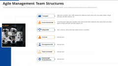 Agile Management Team Structures Agile Project Administration Proposal IT Ppt Icon Ideas PDF