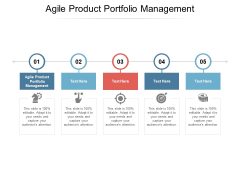 Agile Product Portfolio Management Ppt PowerPoint Presentation Pictures Summary Cpb