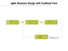 Agile Structure Design With Feedback Flow Ppt Powerpoint Presentation Styles Ideas Pdf Agile Structure Design With Feedback Flow Ppt Powerpoint Presentation Styles Ideas Pdf