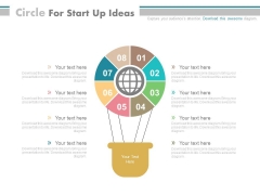 Air Balloon For Start Up Ideas Powerpoint Template Air Balloon For Start Up Ideas Powerpoint Template