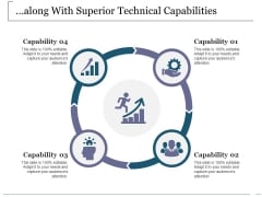 Along With Superior Technical Capabilities Ppt PowerPoint Presentation Styles Background