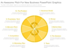 An Awesome Pitch For New Business Powerpoint Graphics An Awesome Pitch For New Business Powerpoint Graphics
