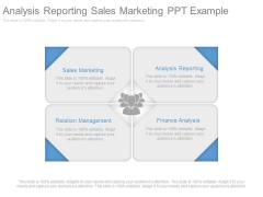 Analysis Reporting Sales Marketing Ppt Example Analysis Reporting Sales Marketing Ppt Example
