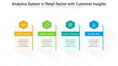 Analytics System In Retail Sector With Customer Insights Ppt PowerPoint Presentation File Tips PDF Analytics System In Retail Sector With Customer Insights Ppt PowerPoint Presentation File Tips PDF
