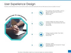 Analyzing Requirement Management Process User Experience Design Icons PDF Analyzing Requirement Management Process User Experience Design Icons PDF