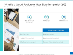 Analyzing Requirement Management Process What Is A Good Feature Or User Story Template Priority Graphics PDF Analyzing Requirement Management Process What Is A Good Feature Or User Story Template Priority Graphics PDF