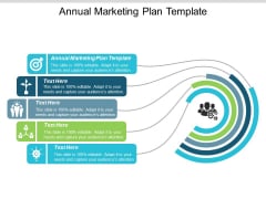 Annual Marketing Plan Template Ppt PowerPoint Presentation Layouts Clipart Cpb