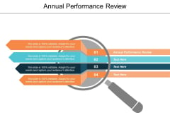 Annual Performance Review Ppt PowerPoint Presentation Example Cpb