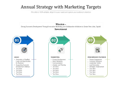 Annual Strategy With Marketing Targets Ppt Powerpoint Presentation Design Templates Pdf Annual Strategy With Marketing Targets Ppt Powerpoint Presentation Design Templates Pdf