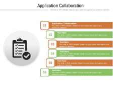 Application Collaboration Ppt PowerPoint Presentation Portfolio Themes Cpb Pdf
