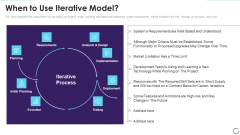 Application Development Life Cycle When To Use Iterative Model Diagrams PDF Application Development Life Cycle When To Use Iterative Model Diagrams PDF